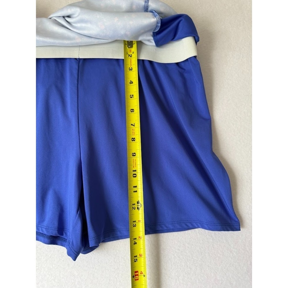 Grand Slam Performance Skort Skirt Women XL Blue Pink Print Athletic Golf Pocket - Picture 9 of 14
